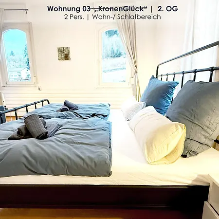 Apartment 3 Apartments Fuer 2-12 Gaeste In Bad Wildbad, 10 Min Zur Sommerbergbahn *
