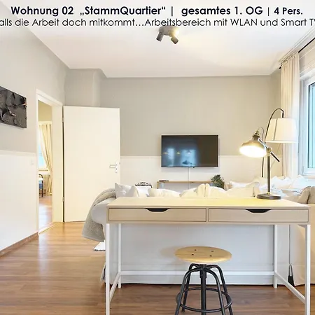 3 Apartments Fuer 2-12 Gaeste In Bad Wildbad, 10 Min Zur Sommerbergbahn * Bad Wildbad