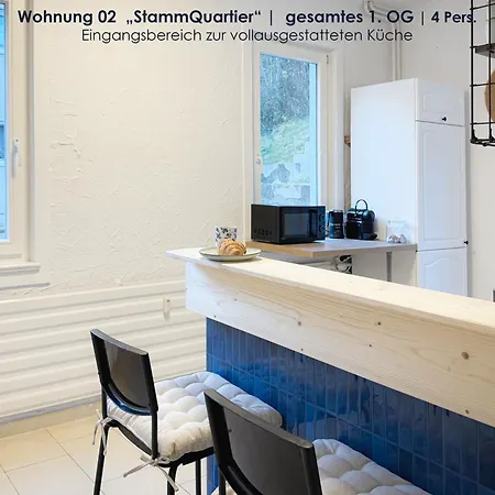 3 Apartments Fuer 2-12 Gaeste In Bad Wildbad, 10 Min Zur Sommerbergbahn Bad Wildbad