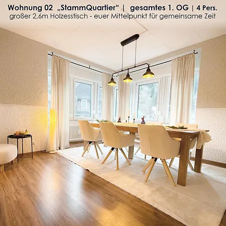3 Apartments Fuer 2-12 Gaeste In Bad Wildbad, 10 Min Zur Sommerbergbahn * Bad Wildbad