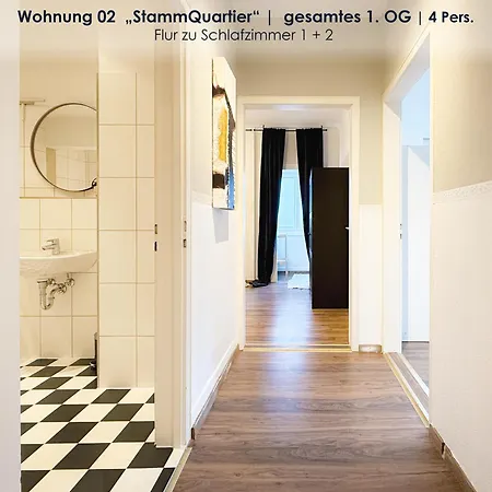 3 Apartments Fuer 2-12 Gaeste In Bad Wildbad, 10 Min Zur Sommerbergbahn *